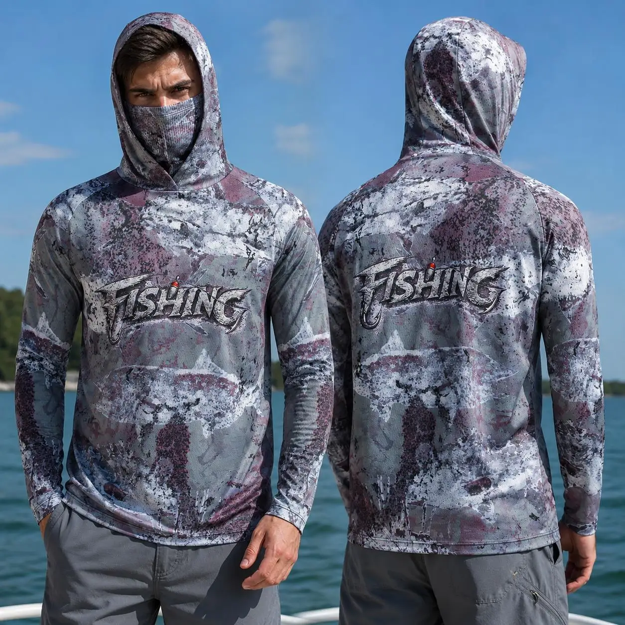 Anglerhemd mit Kapuze, Herren- – Fishing Mask Sun Protection Bewertung und Preis