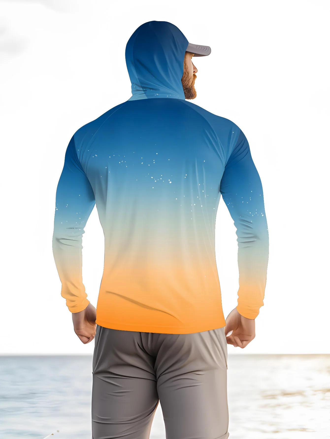 Herren-Anglerhemd mit Kapuze,  – Fishing Mask Sun Protection Bewertung und Preis