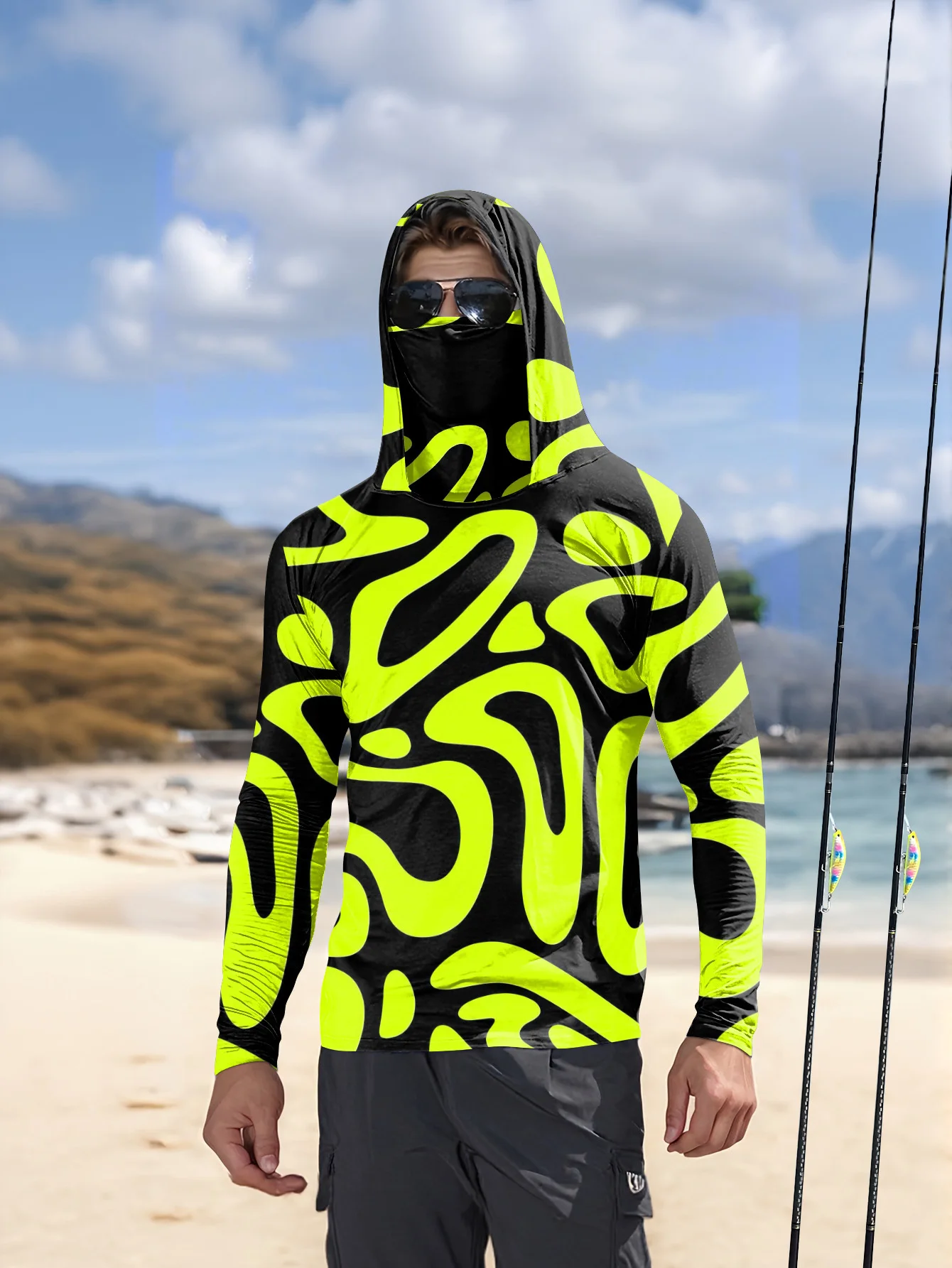 Herren-Fischermäntel mit Kapuz – Fishing Shirt Uv Protection Bewertung und Preis
